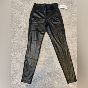 NWT Athleta Delancey Shine High Rise Leggings, Black, Medium Tall